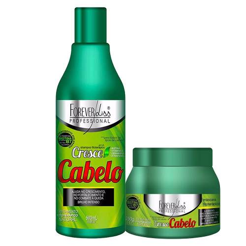 Forever Liss Kit Cresce Cabelo Shampoo+ Máscara 250g