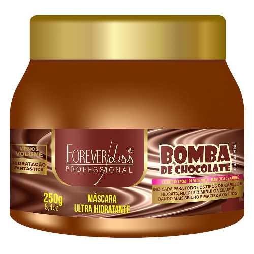 Forever Liss Máscara Hidratante Bomba de Chocolate 250g