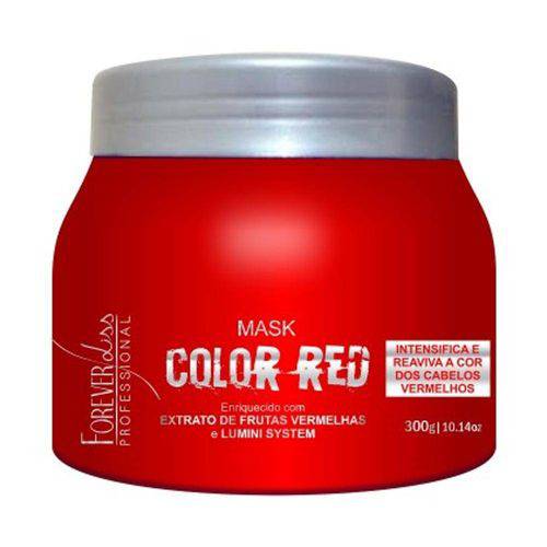 Forever Liss Máscara Tonalizante Color Red 250gr- FAB Forever Liss Cosméticos