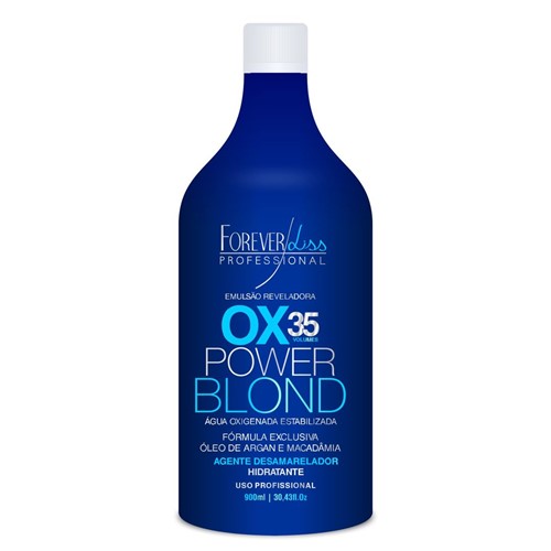 Forever Liss Power Blond Agua Oxigenada Matizadora OX 35 Volumes 900ml
