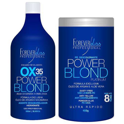 Forever Liss Power Blond - Kit Descoloração