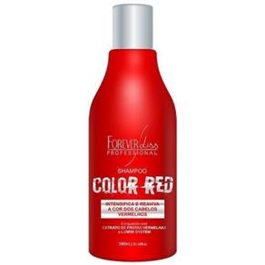 Forever Liss Shampoo Color Red Manutenção Cabelo Vermelho e Ruivo 300ml
