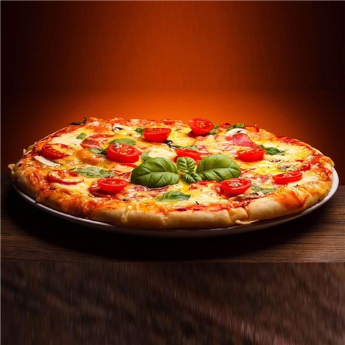 Forma Assadeira Pizza Grande 35Cm Kit 08 Peças Asj