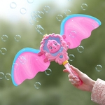 Forma de borboleta bolha automático Criador Praia Máquina leve do verão ao ar livre Música Brinquedos para Meninas do presente 88 S7JN
