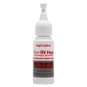 Fort In Hair Fluido Antiqueda Capilar Intensivo Biomarine - Tratamento 10x 10ml