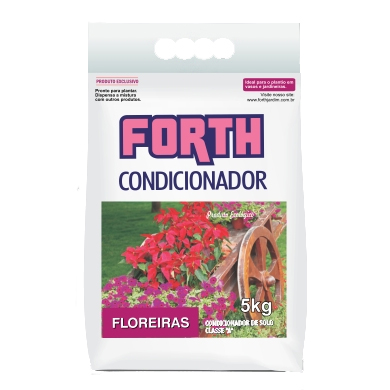 Forth - Condicionador Floreiras 5kg (Substrato) - Forth Jardim