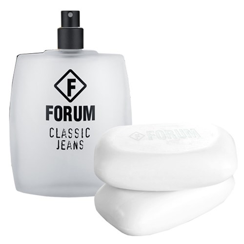 Forum Jeans Forum - Masculino - Eau de Toilette - Perfume + Sabonete Corporal Kit