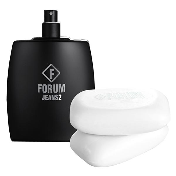 Forum Jeans2 Forum - Masculino - Eau de Toilette - Perfume + Sabonete Corporal