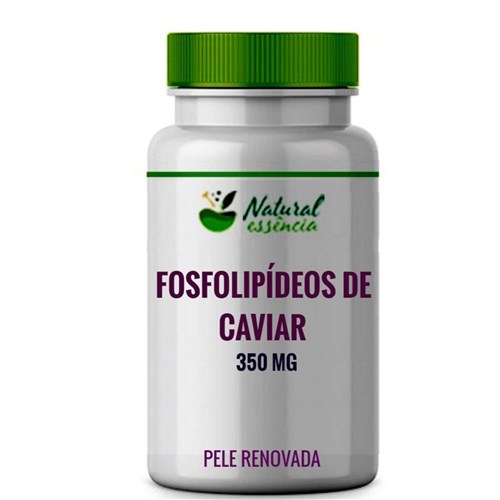 Fosfolipídeos de Caviar 350Mg - 60 Doses - Nenhum