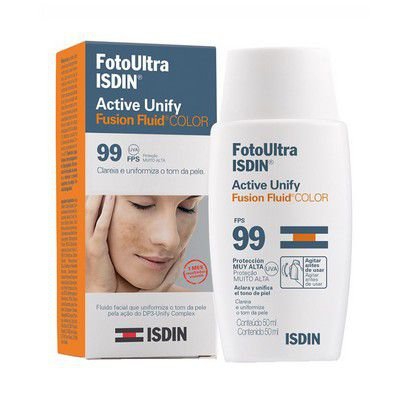 FotoUltra Isdin Active Unify Fusion Fluid - com Cor, 50mL - Isdin Produtos F Ltda