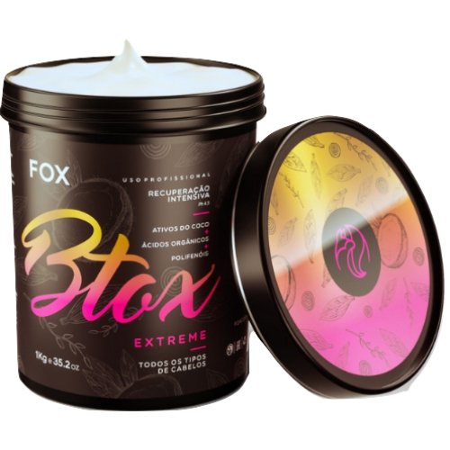 Fox Btox Extreme Recuperação Intensiva com Extrato de Coco 1Kg