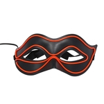 Fox incandescência Máscara LED Fio máscara máscaras Sexy Meia cara do Flash