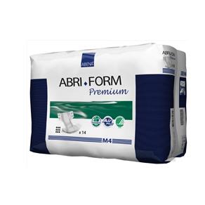 Fralda Absorvente Abri-Form Premium M4 Médio Pacote com 14 Unidades - ABENA