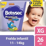 Fralda Babysec Galinha Pintadinha Premium Xg Com 26 Fraldas