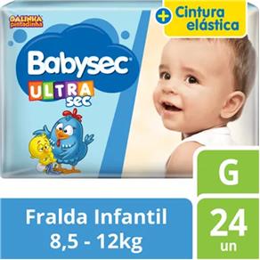 Fralda Babysec Ultra Jumbo G24 - G