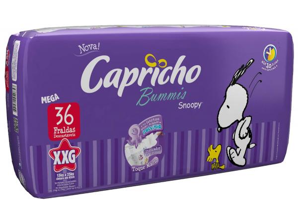 Fralda Capricho Bummis Snoopy XXG - 36 Unidades