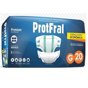 Fralda Ger.Protfral Premium - G 5 Pct. C/20 Cxf