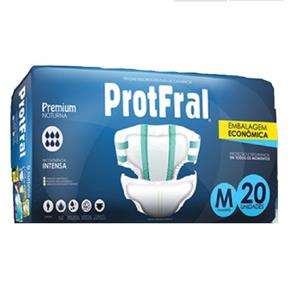 Fralda Ger.Protfral Premium - M 5 Pct. C/20 Cxf