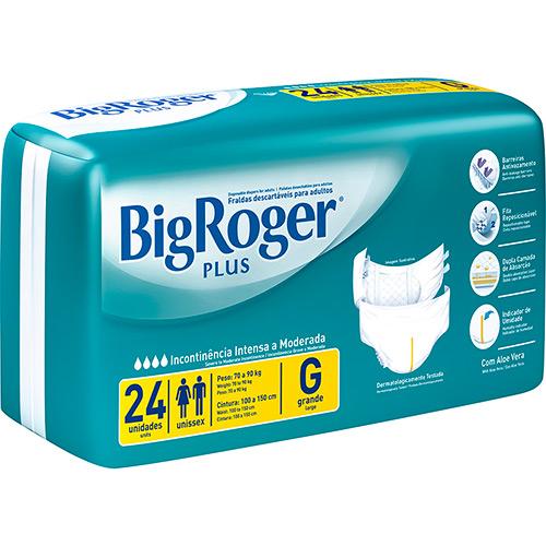 Fralda Geriatrica Big Roger Mega Plus G C/24