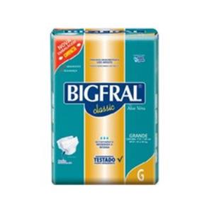 Fralda Geriátrica Bigfral Plus Grande 8 Unidade - G