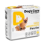 Fralda Higiênica Ecofralda para Macho Dog's Care - Pacote 6 Unidades