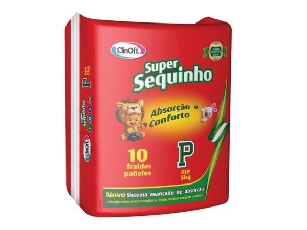 Fralda Infantil Clin Off C/10 Super Sequinho P