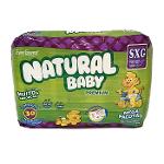 Fralda Infantil Natural Baby Premium - Tamanho Sxg - 30 Unidades