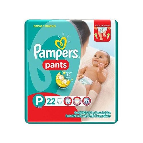 Fralda Pampers Pants P com 22 Unidades