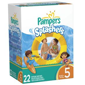 Fralda Pampers Splashers com 22 Unidades - Tamanho 5