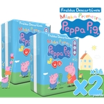 Fralda Peppa Pig Pratico M Kit Com 2 Pct, 36 Uni.