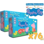 Fralda Peppa Pig Xg Kit Com 2 Pct, 76 Uni. Barato Atacado.