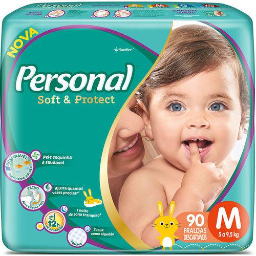 Fralda Personal Baby Hyper M 1x90un