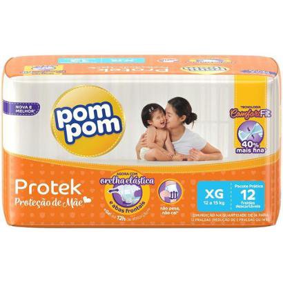 Fralda Pom Pom Protek Proteção de Mãe