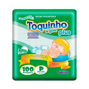 Fralda Toquinho P 100 Unidades