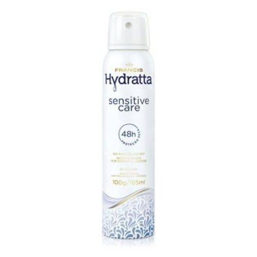 Francis Hydratta Sensitive Care Desodorante Aerosol 165ml (kit C/03)