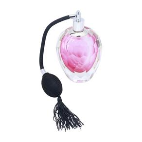 Frasco de Perfume em Vidro com Borrifador Britney Prestige - Rosa