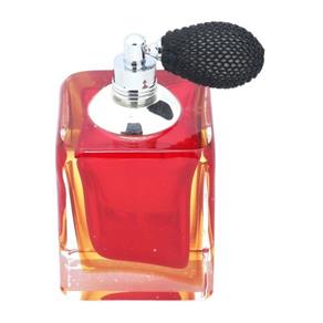 Frasco de Perfume em Vidro com Borrifador Kim Prestige - Vermelho