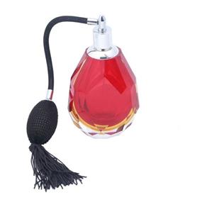 Frasco de Perfume em Vidro com Borrifador Lis Prestige - Vermelho