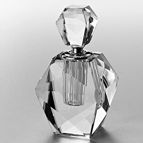 Frasco para Perfume Prestige de Vidro Tess 4,5 X 3 X 4 Cm