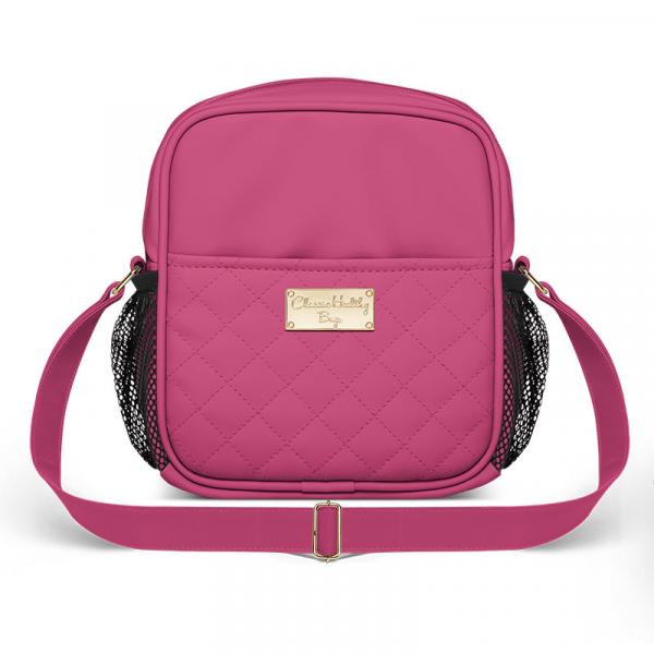 Frasqueira Térmica Viagem Fit 2 Vasilhas Pink - Classic For Bags - Classic For Baby Bags