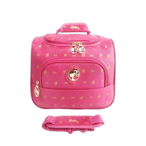Frasqueira Viagem Feminina Barbie Monograma Fr10146bb Pink - Luxcel