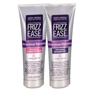 Frizz-Ease Miraculous Recovery Repairing John Frieda - Shampoo + Condicionador Kit