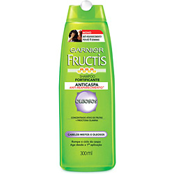 Fructis Shampoo Anticaspa para Cabelos Oleosos 300ml - Garnier