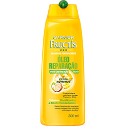 Fructis Shampoo com 3 Óleos Extra-Nutritivos 300ml - Garnier