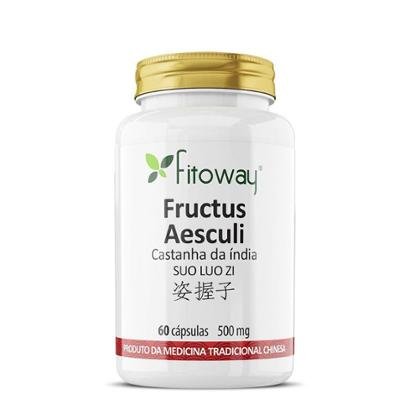 Fructus Aesculi Castanha da Índia - 60 Cápsulas - Fitoway