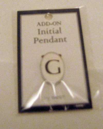 (G) - Add-On Initial Pendant