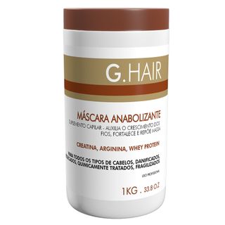 G.Hair Anabolizante - Máscara de Tratamento 1kg