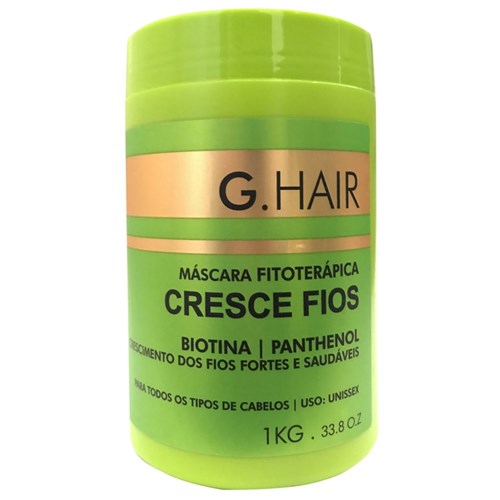 G.Hair Cresce Fios Máscara Fitoterápica 1Kg