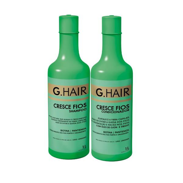 G.Hair Kit Cresce Fios - Shampoo e Condicionador 1000ml