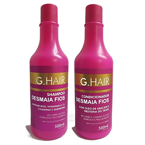 G.hair Kit Desmaia Fios Shampoo + Condicionador 500ml